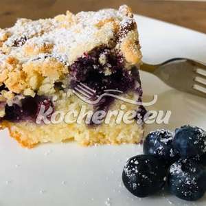 Blaubeer-Buttermilch-Kuchen mit Streuseln