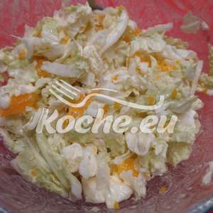 Chinakohl - Mandarinen - Salat