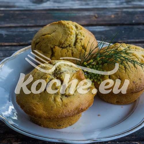 Fenchel- Apfel-Muffins