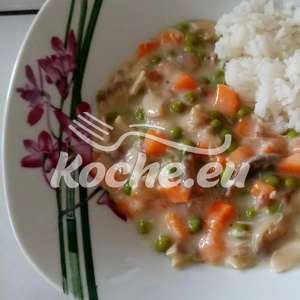 Hünerfrikasee mit Reis
