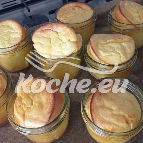 Käsekuchen im Glas
