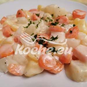 Kohlrabi - Möhren - Kartoffel Gemüse