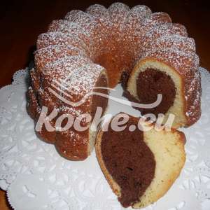 Marmorkuchen - mit Nuss-Nougat-Creme