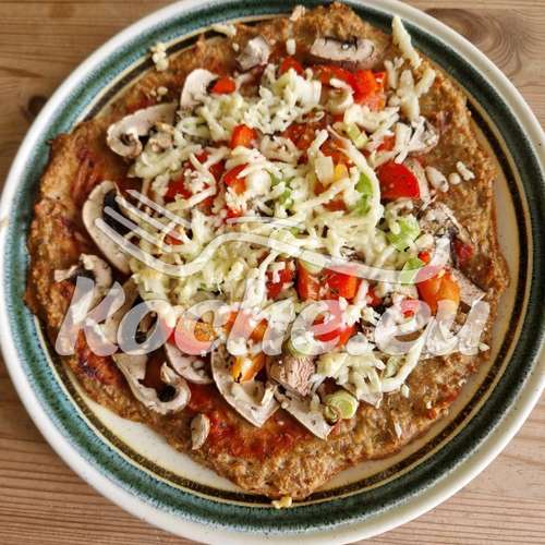 Pizza  mit Thunfischboden