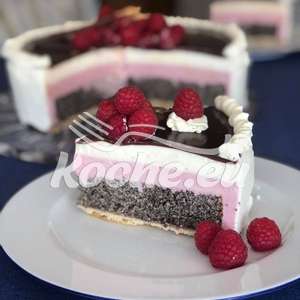 Rezept Torte: Mohn trifft Himbeere