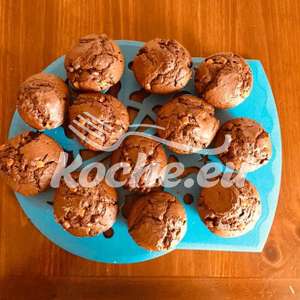 Schokoladige Schoko-Muffins