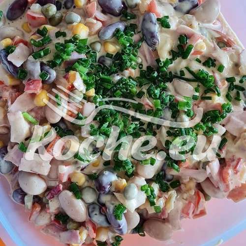 Bunter Grillsalat
