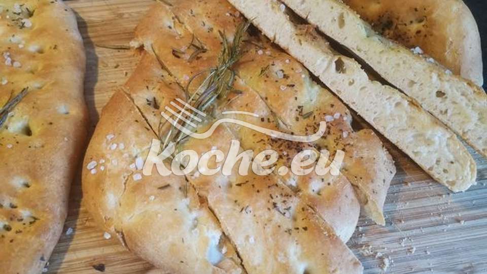 Schnelles foccacia