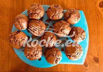 Schokoladige Schoko-Muffins